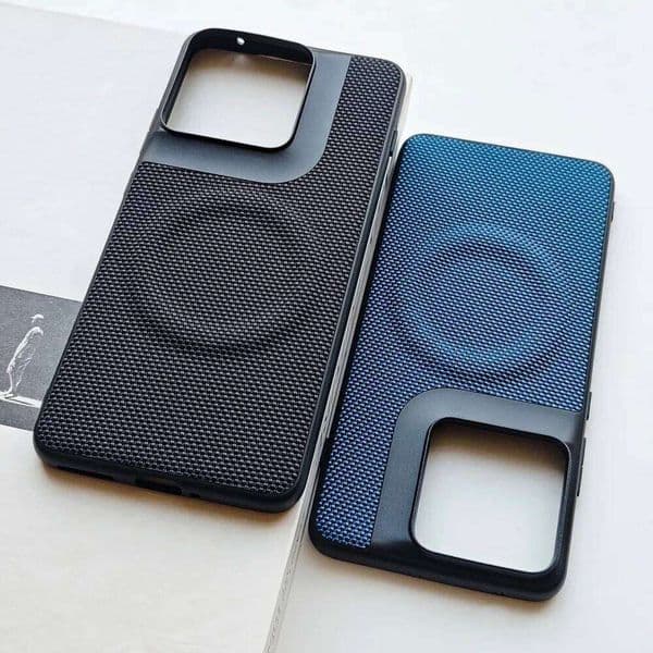 Luxury Busienss Kona Braided Pattern Phone Case For Motorola Signature Moto Edge 70 Ultra Fusion Plus Magnetic Shockproof Cover