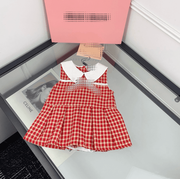 Baby Girl Summer Romper Dress Infant Sleeveless Princess Bodysuit for Newborn 66-90cm