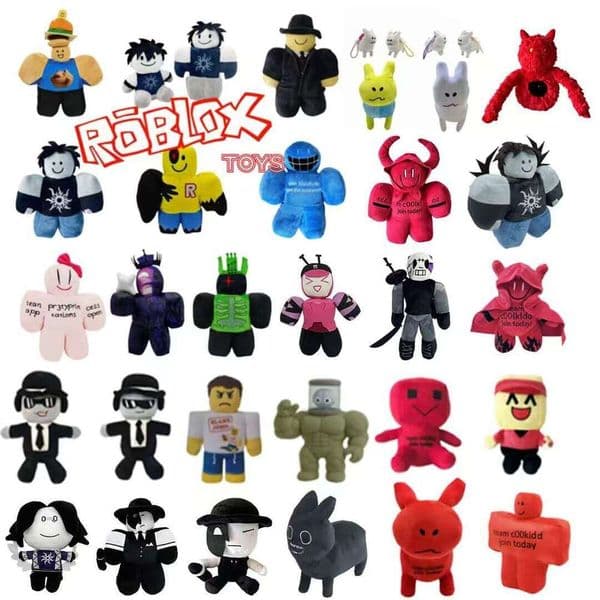 Roblox Character Plush Toy Set Stuffed Animal Multiple Game Figures Soft Stuffed Dolls For Kids Fans And Collectors