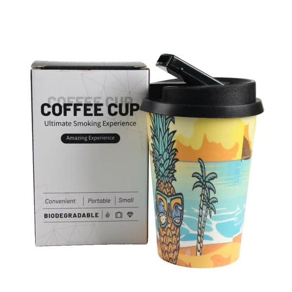5.4 Inchs Mini Bong Coffee Cup Decoration Bubbler portable Water Bongs Acrylic Bong Hand Pipes Oil Rigs With tobacco bowl