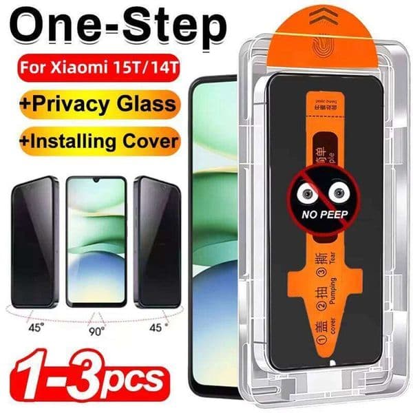 Oleophobic Coating Screen Protector For Xiaomi 14T 15T 17 11T 12T 13T Pro Mi 10T 11 12 Lite 13 14 Dust Free Anti-spy Glass