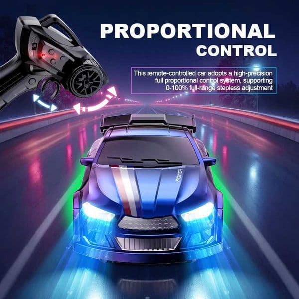 1/64 Scale Drift RC Car 24G Desktop Mini Racing Model with ESP 4WD Remote Control Vehicle Toy For Adults Kids Ideal Gift H260704