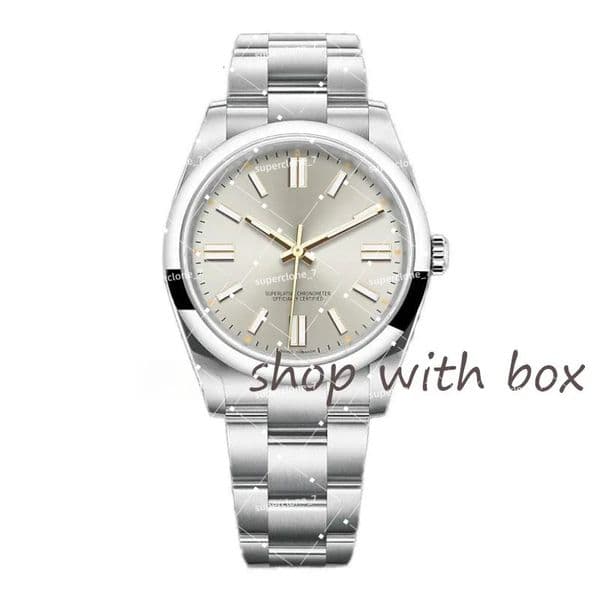 w1_shop Mens Watches 36MM/41MM 2813 Automatic Mechanical 904L Stainless Steel Super Luminous Wristwatches women waterproof watch montre de luxe gifts