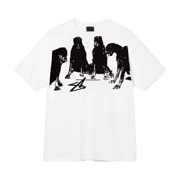 Stussed Shirt Designer Mens High Quality Y2k Graphic Shirt Luxury Brand Stusslyshirtlys Tshirt For Summer Black 8Ball Print Hip Hop Street Wear Clothing Tops 0Cd