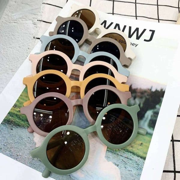 2024 new children's yuanchaotong UV400 plastic glasses sunglasses S260331