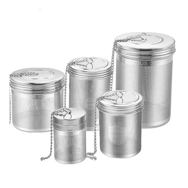 Creative 304 Stainless Steel Tea Strainer Leaf Spice Herbal Teapot Reusable Mesh Filter Home Kitchen Accessories 260320