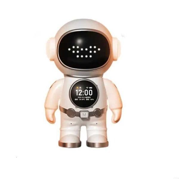 AI Learning and Entertainment Robot Featuring Voice Assistant Bluetooth-compatible Speaker Educational Activity Content for Kids Z260401
