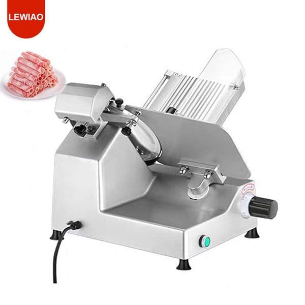 Commercial Meat Slicer Stainless Steel Electric Food Cutter Machine Home Cheese Bread Deli Vegetable Potat
