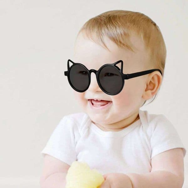 Cute Cat Ear Children's Uv Protection Lightweight Summer Baby Eye Shades Toddler Boys Girls Fashion Sunglasses S260331