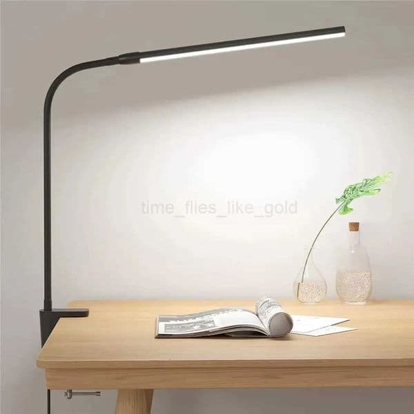 Double Single Head Led Clip Desk Lamp Dimmable Computer Table Lamps Monitor Light Architect Table Lamp for Office Reading Lights H260401
