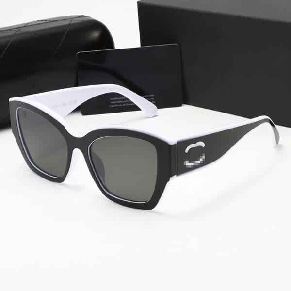 Designer Sunglasses Women mica Polarized Same as Hailey street style cat eye sunglasses CHAN Uv400 Protect Lenses Aesthetic Eye Glasses