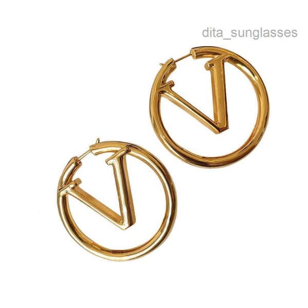 Sales High Quality Designer Earrings For Woman Letters Hoop 18k Gold Women Earstuds Luxury Ladies Jewelry