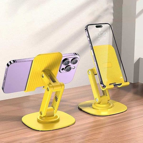 360 Rotating Mobile Phone Holder Foldable Desktop Mobile Phone Support Lazy Tablet Portable Mobile Phone Support Stand S2641