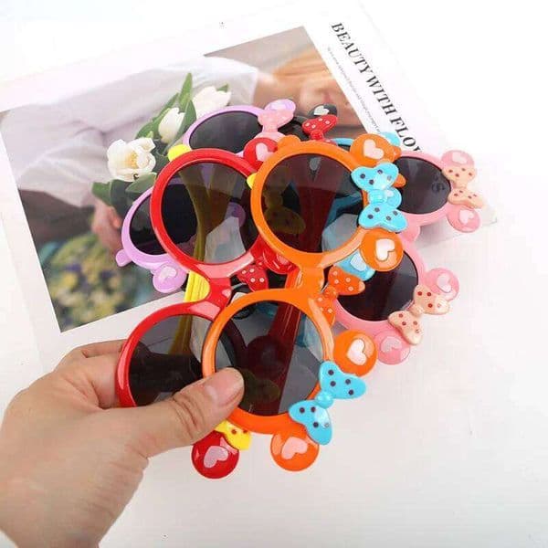 2025 Children's Fashionable Boys And Girls Baby UV Cute Cartoon Sun Protection Sunglasses S260331
