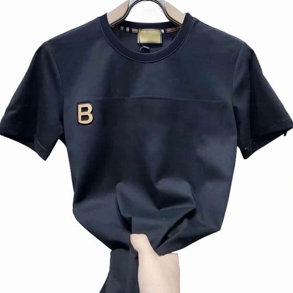 bur berryshirt t shirt designer high quality 5a tee TShirt Casual Men's And Women's Alphabet Print Short Sleeve Luxury Hip Hop Clothing fashion trend z4hT#