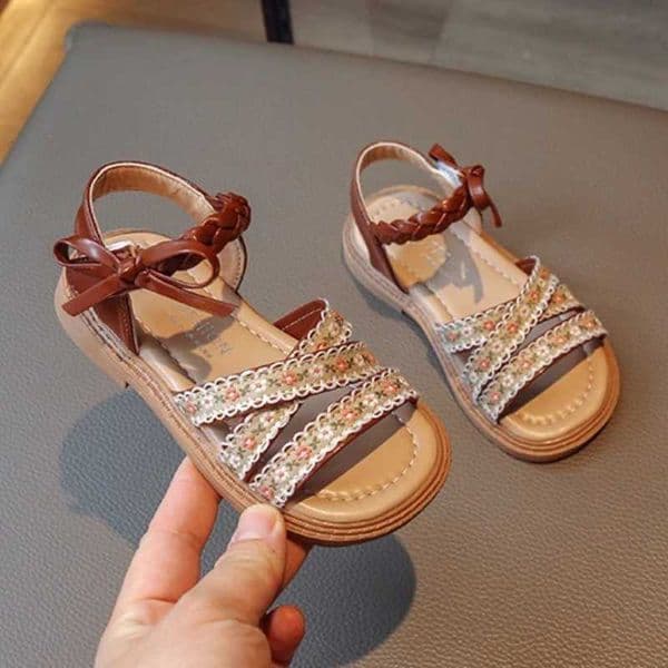 Fashion Girl Sandals Summer New Girl Beach Shoes Soft soled Girls Shoe Versatile Childrens Sandals Bow kids Shoes zapatos nia H260401