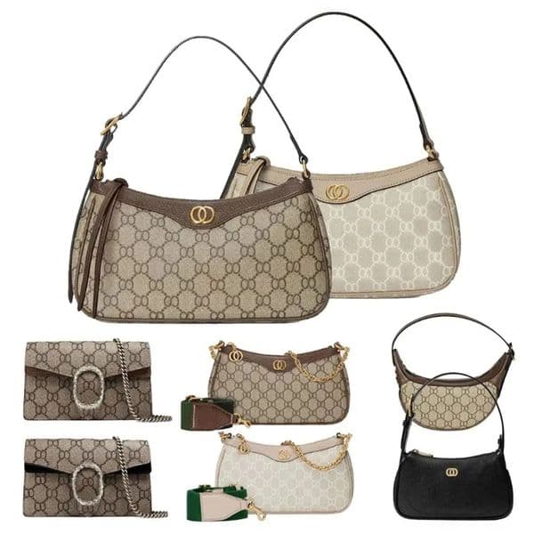 Designer Bag Classic Fashion Shoulder Bags Women Classic Handbag Designer Messenger Underarm Bag Lady Purse Brown Wallet Letter with Strawberry Leather Bag 5A