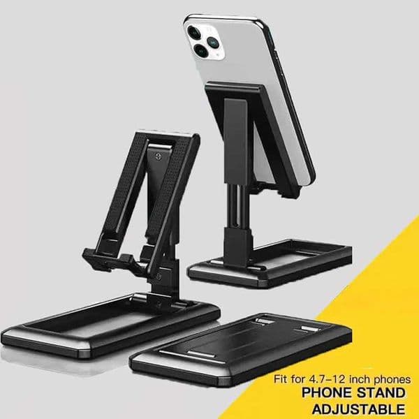 Foldable Desk Bracket Smartphone Stand for iPad Samsung Desk Holder Adjustable PC Tablet Mobile Phone Desktop Phone Stand S2641