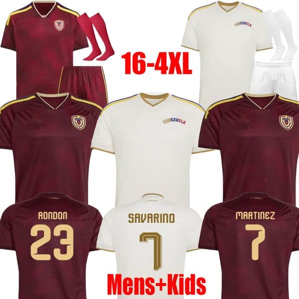 2026 Venezuela Soccer Jerseys SOTELDO SOSA RINCON CORDOVA CASSERES BELLO JA.MARTINEZ RONDON GONZALEZ OSORIO MACHIS 26 27 football shirt