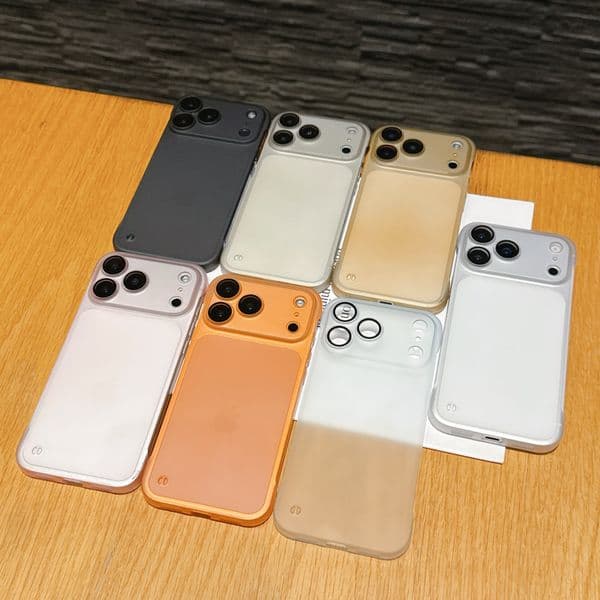 2026 New Ultra Thin Matte Case for iPhone 17 Pro Max 16 15 With Camera Protector, Hard PC Slim Fit Bumper Cover (No Screen Protector)