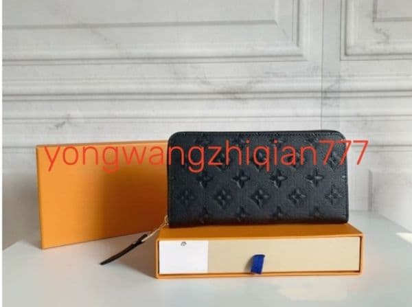 Hight quality Designers Luxury Genuine Leather Wallets cardholder France Paris plaid style luxurys mens wallet designers women wallet Purse 5A