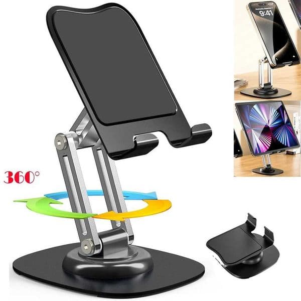 1PCS 360Adjustable Universal Tablet Stand Desk Holder Mount Detachable Arm For Cell Phone iPad Portable Desktop Stand S2641