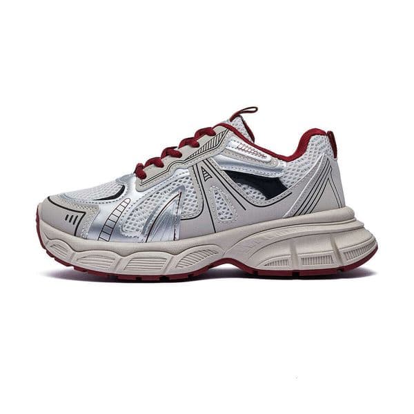 FCS Fashionable Retro Color-Block Versatile Tech-Inspired Women's 2025 Summer Hot-Selling Breathable Dad Shoes for Women 007-C6