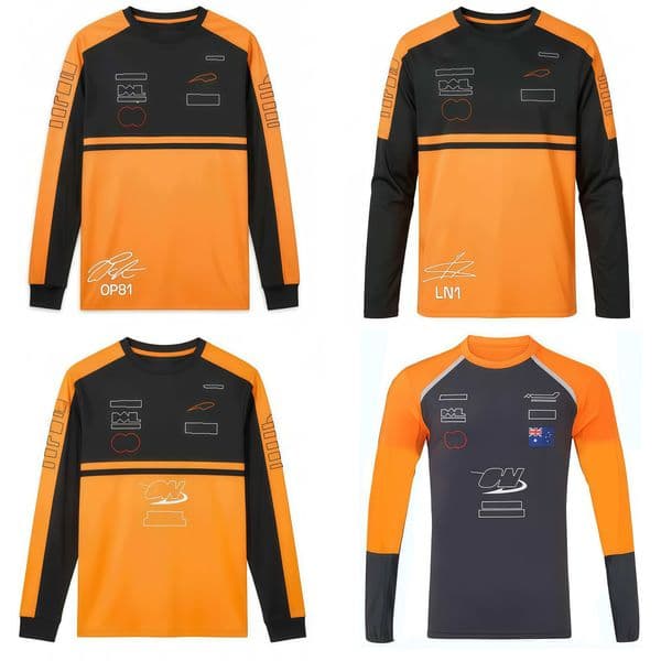 F12026 Sporty Crew Neck Tee - Light Fabric Race Emblem Customization