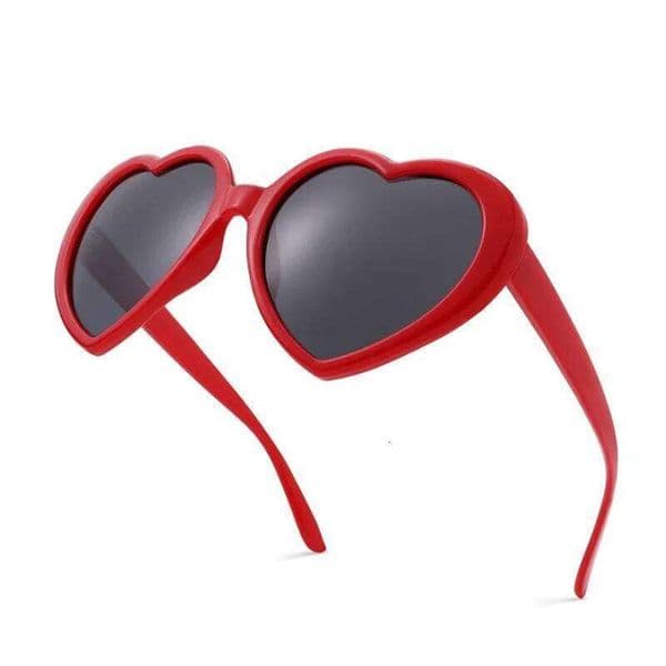 Kids Polarized Love Fashion Cute Heart Glasses Vintage Eyewear Sunglasses for Girls S260331
