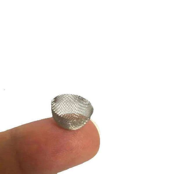 60 Mesh 12x8mm Stainless Metal Filters Round Smoking Screens For Glass Dry Herb Bowl Holder Tobacco Pipe Tools