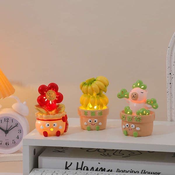 2026 New Designer Ornaments Desk Mood Stabilizer Lamp Healing And Stress-Relieving Office Desktop Decoration Birthday Gift In Cartoon Style