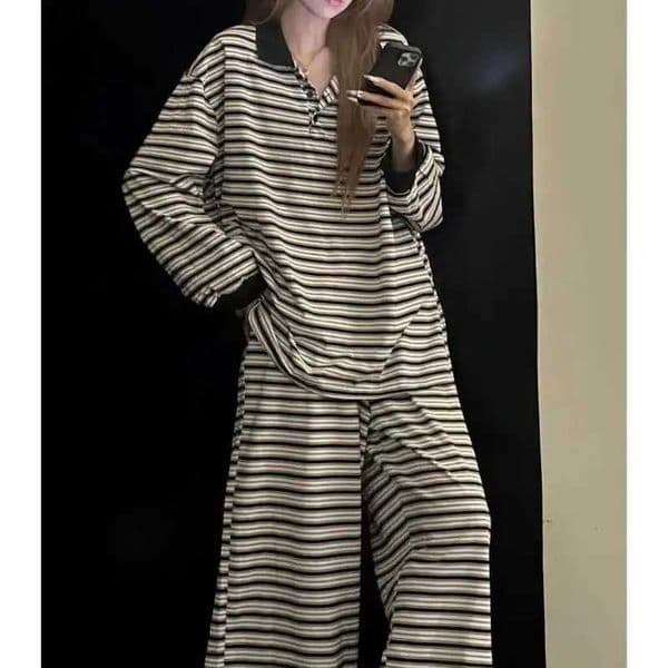Pjs Set Womens Pajama Set Womens Warm Winter Pajamas Fashionable Home Clothes Pajamas Cute and Soft Pajama Set Hoodie Sweater