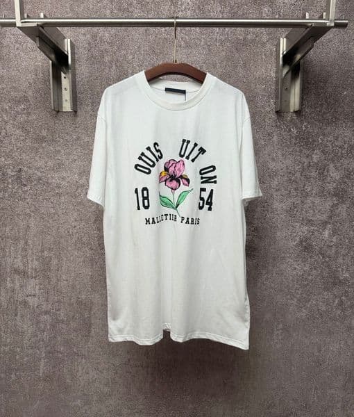 Men's Plus Tees & Polos Round T-shirt plus size neck embroidered and printed polar style summer wear with street pure cotton 345uh