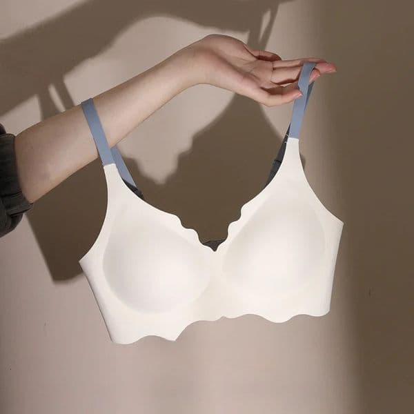 BH Bralette Top Womens Underwear No Steel Ring Pure Desire Comfortable Upper Support Sling Adjustable Beauty Back Bra for women 260402