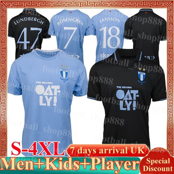 4XL Malmo FF 26 27 Soccer Jerseys ALI HAKSABANOVIC JANSSON EKONG 2026 Football Shirts GUDJOHNSEN ROSENGREN BUSANELLO BOTHEIM SIGURDSSON OLSEN Men Kids Kit Socks Set