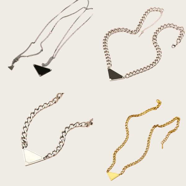 Classy Plated Silver Necklace Gold Necklace Women Shiny Mellow Jewlery Designer For Women Premium Luxury Jewelry Exquisite Necklace Bright Polished Slim hj862