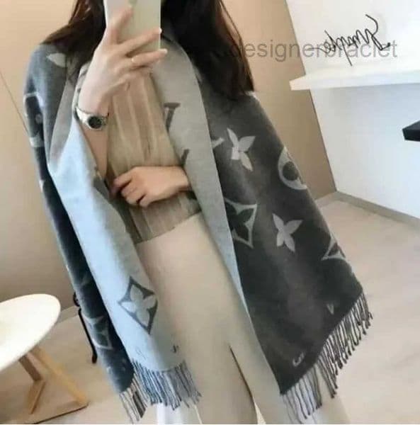 Designer Cashmere Winter Women Long Scarf Quality Headband Fashion Men brand Scarves Classic Printed Check Big Plaid Shawls Soft comfortable gift