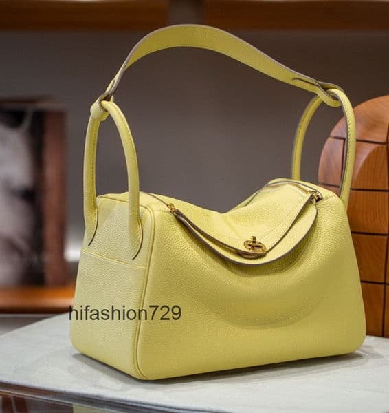 10a Top quality lindys bag designer bag shoulder bag handbag taurillon clemence calfskin wax thread hand sewn 19cm 26cm 30cm bags designer women bag V185