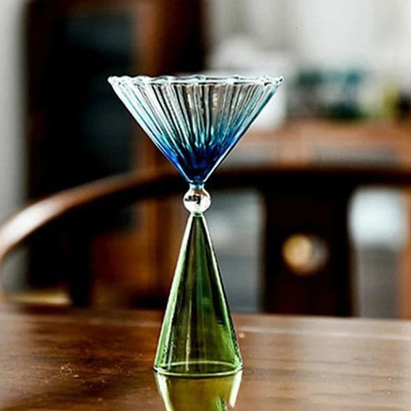 Ice Cream Glass Cup Colorful Cocktail Cup Mojito Champagne Yogurt Goblet Cup Dessert Cup Bar Party Home DrinkWare Goblet Bowl 260326