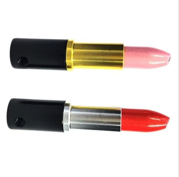 Color metal aluminum lipstick pipe smoking pipe