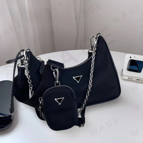 Top Mini Shoulder Bags Designer Bag Wallet Luxury Womens Tote Bag Half Moon Saddle Underarm Small Handbags Women Soft Hobo CO Baguette