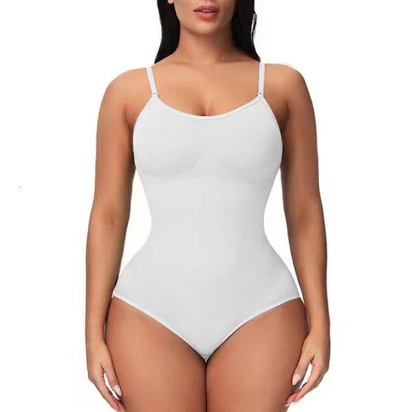 Seamless Shapewear Plus Size Shaping One-Piece Lingerie European American Sexy Lingerie Dress Tube Top Tummy Control Body Shaping Camisole Bra Seamless Shapewear