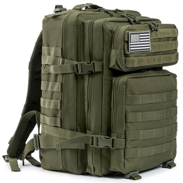 45L Tactical Backpack Large Capacity Outdoor Rucksack 3 Day Fitness Hiking Bag Hiking Camping Gear Backpacks260326 Z260512