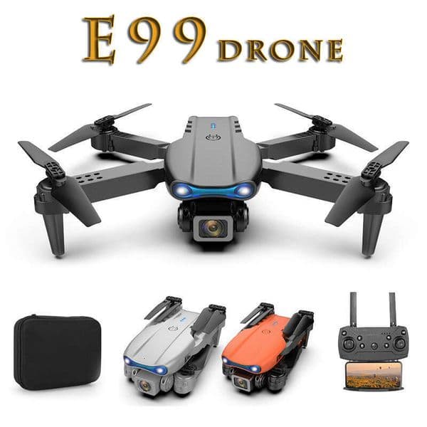 Drone E99pro Dual Lens Aerial Photography Quadcopter Remote Control Airplane Altitude Hold Kuhangxin