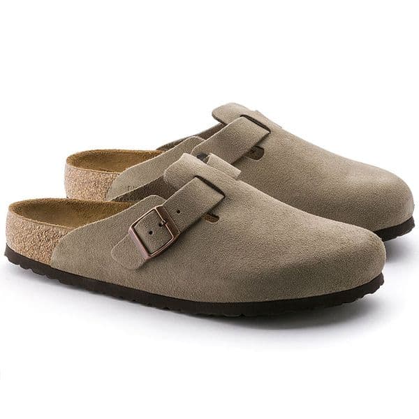 box designer slippers clogs slides taupe black with suede leather upper design flat for women mens premium mules shoes sandles sliders slipper