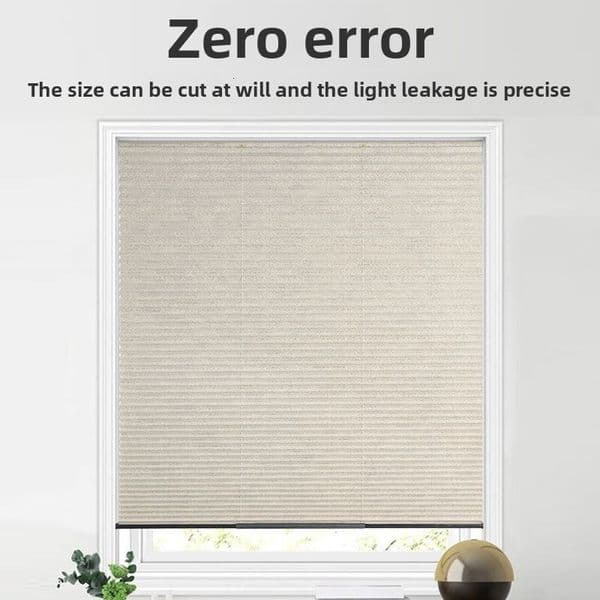 Custom-sized Polyester Fiber Light-filtering Cordless Horizontal Blinds Minimalist Modern French-style Vertical Blinds for Bedroom