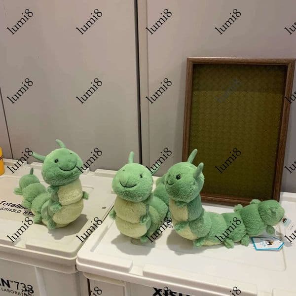 Dolls Jelly cat Carys Plush Children's plush toys Wriggidig 2 Caterpillar Soft Toy Carey caterpillar body pillow Soothing the Doll Gifts