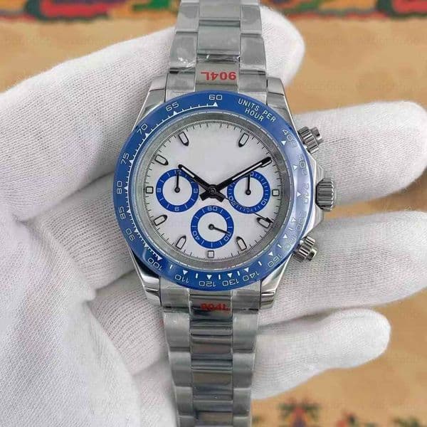 AAASuper U1 ST9 top Mens Watch 3836 Automatic Mechanical Ceramic Bezel Spphire Glass Stainless Steel Solid Clasp waterproof Men Watches Male Wristwatch
