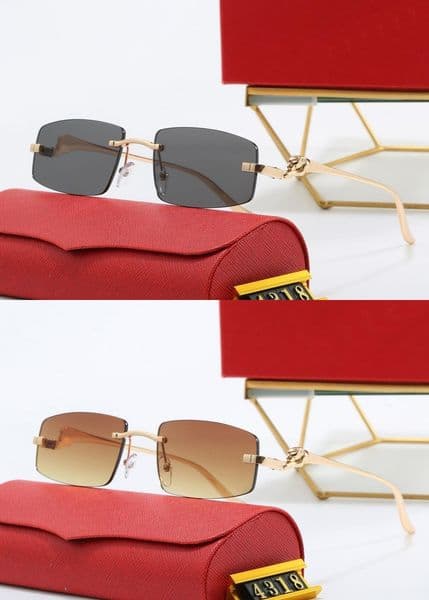 Square designer sunglasses Sunglasses for Women and men Glasses Mirror Pilot For specialty cool crowd Driving Ultimate Summer Weapon Travel UV400 Sonnenbrille
