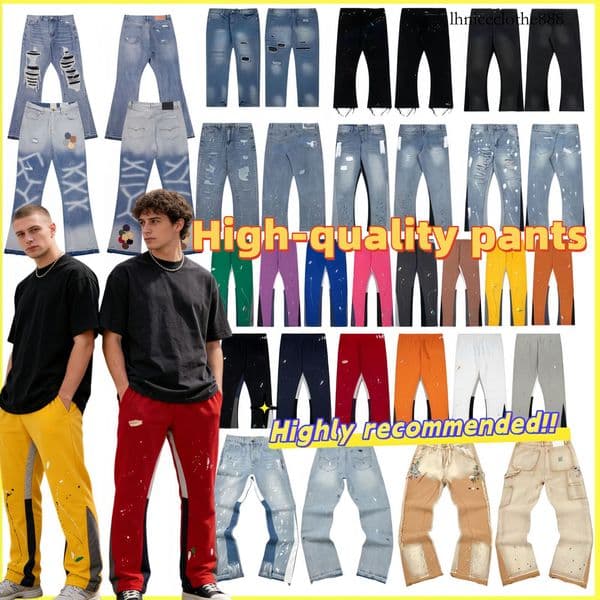 Designer jeans Pants Trousers Sweat Fashion Men's and women's color combinations black red and grey Hip Hop Elastic Waist Trousers Sportswear Pants jogger 10